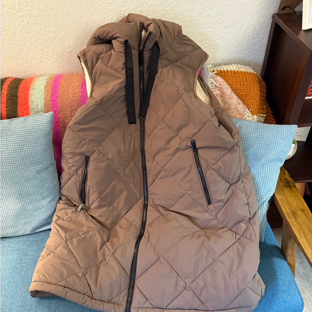 Koolaburra Brown Quilted Women's Vest